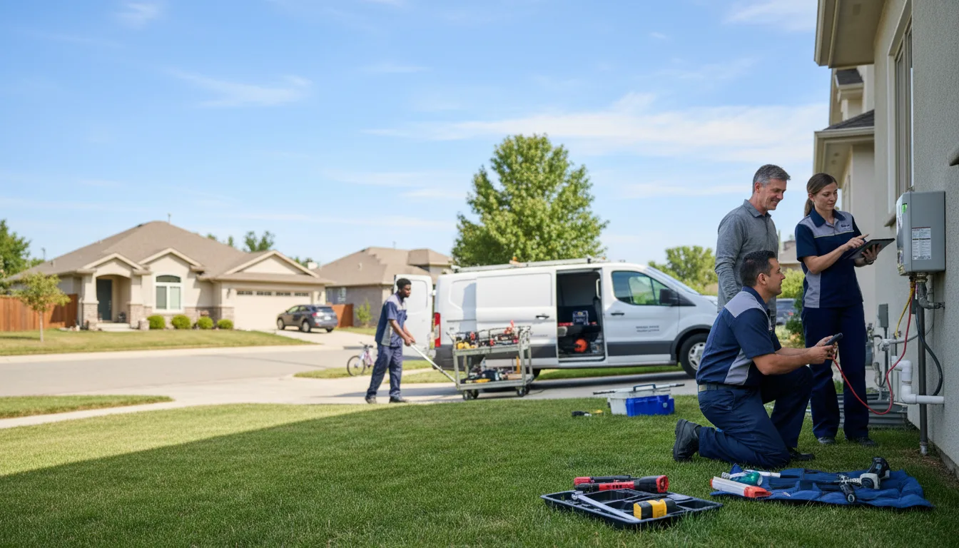 Tankless water heater service in Granville, PA